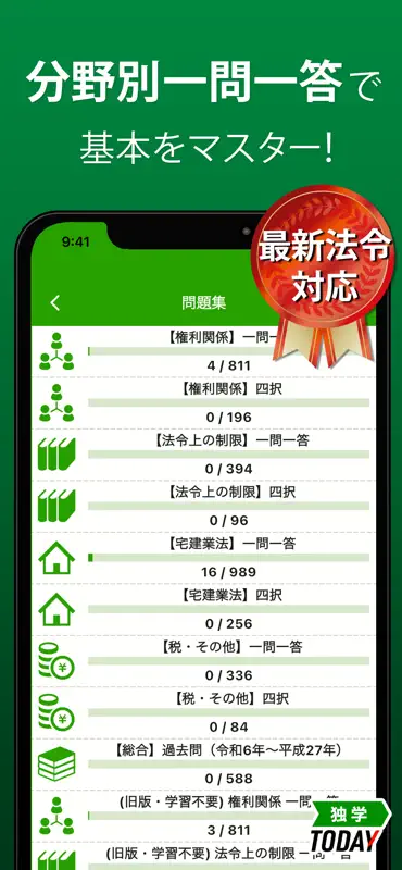 宅建 過去問 2026 - 独学TODAY screenshot 2 of 5