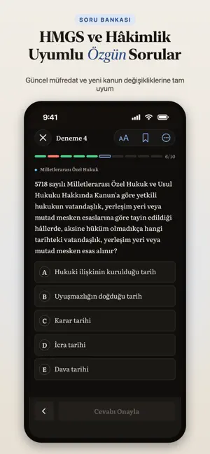 Şerh: HMGS ve Hakimlik Sınavı screenshot 1