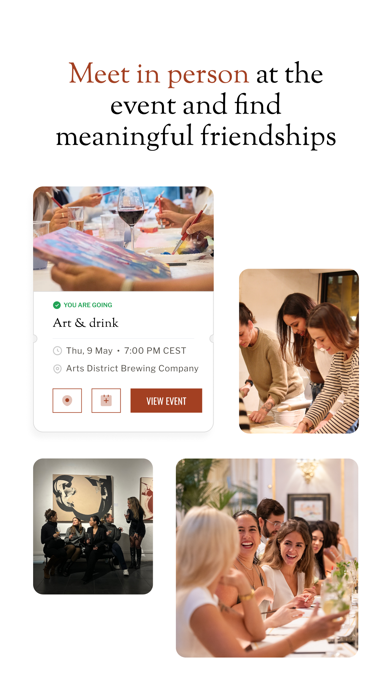 Les Amis: Connecting Women Screenshot