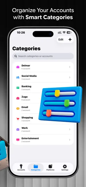 WebiPass - OTP & Passwords screenshot 3
