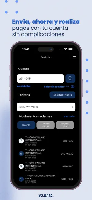Italbank Tiodol screenshot 2