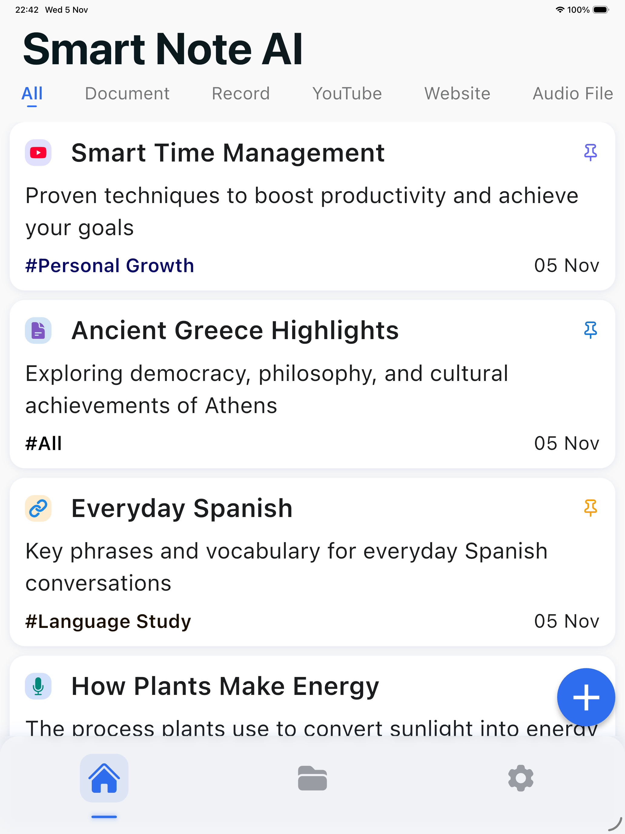 sNote: AI Note Taker, Recorder screenshot 8