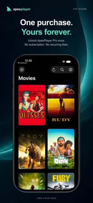 ApexPlayer: Own your Feed screenshot 1
