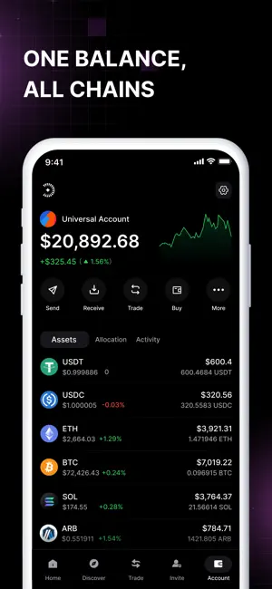 UniversalX - Trade ALL Crypto screenshot 4