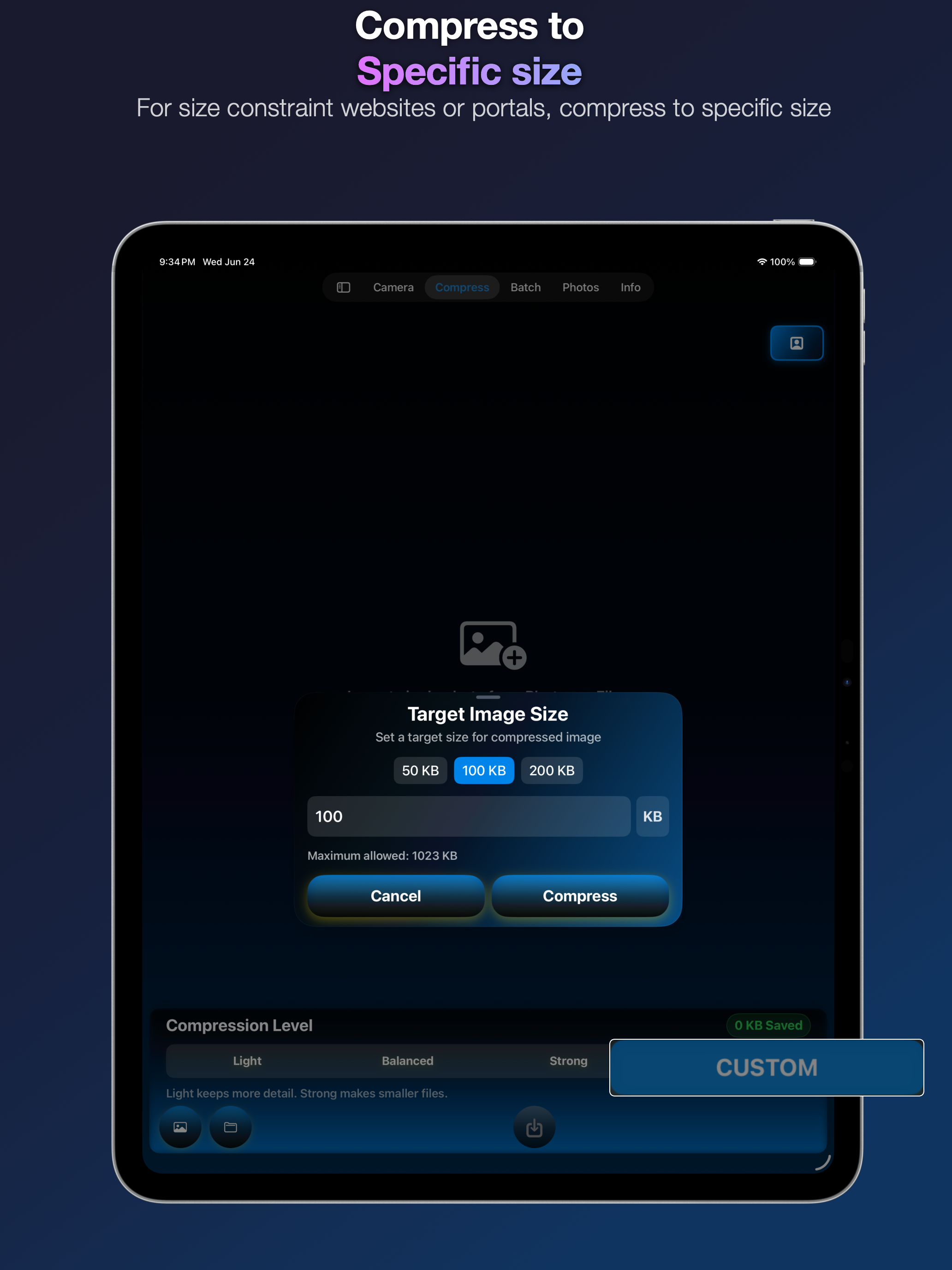 ZipCam-Compress Photo & Video