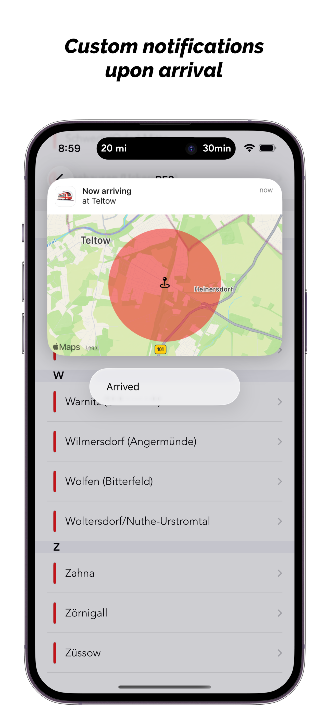 Bahn Destinations screenshot 4