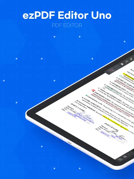 ezPDF Editor Uno - Productivity App | MWM