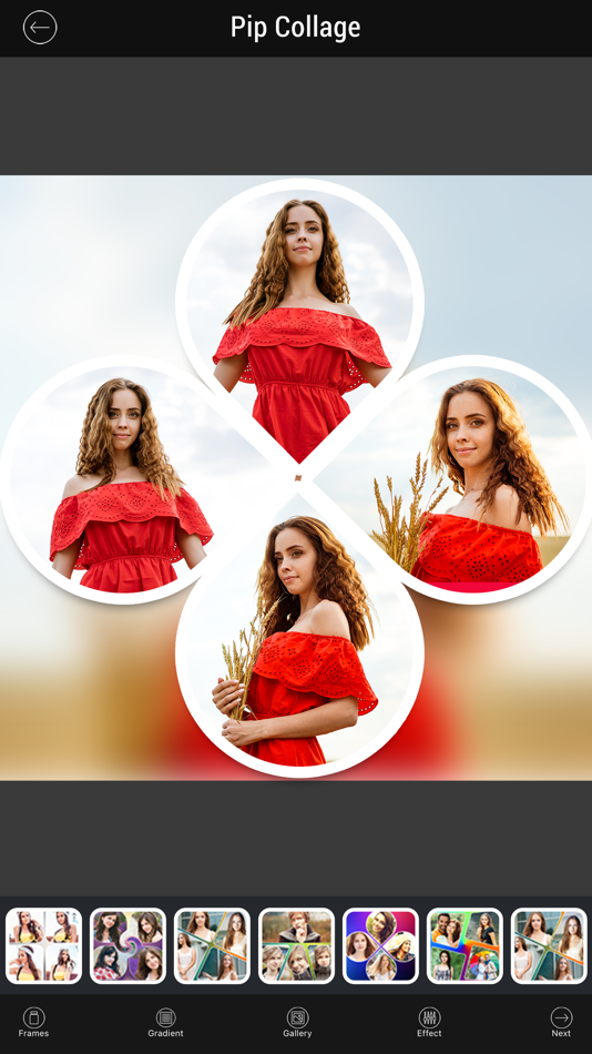 #1. PIP Collage Maker Photo Editor (iOS) By: out thinking limited