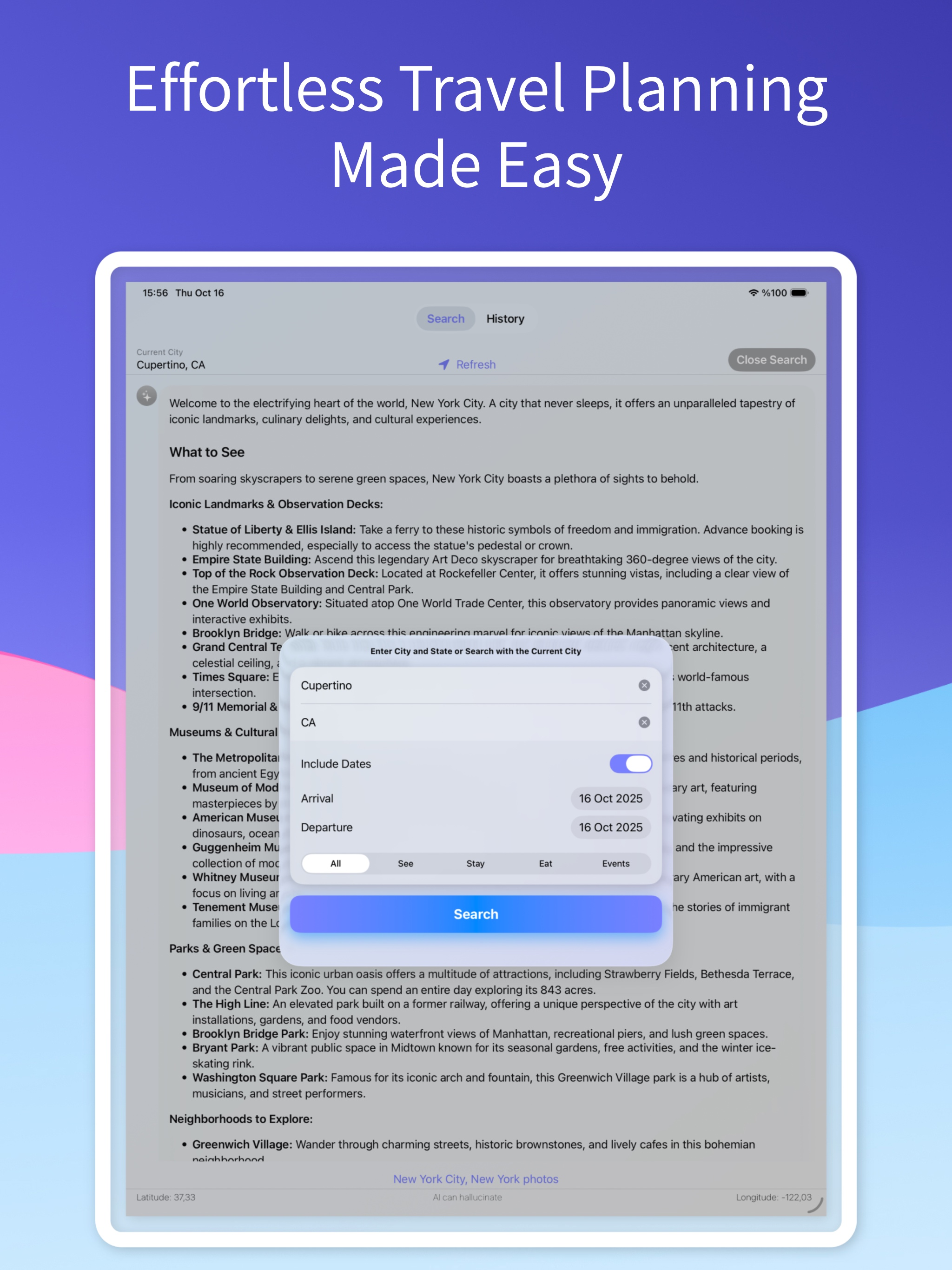 City Guide AI