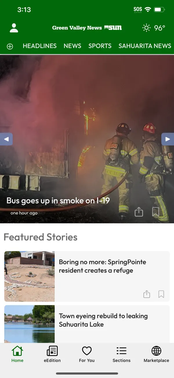 Screenshot #2 pour Green Valley News & Sun