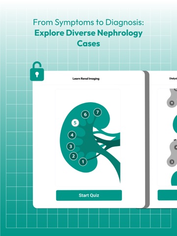 Nephrology Diagnostic Cases iPad screenshot