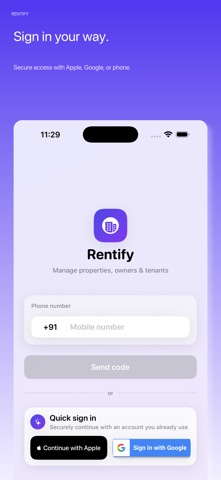 Rentify - Property Management screenshot