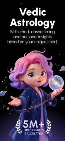 XVedic: Birth Chart Astrology Screenshot 1 of 6