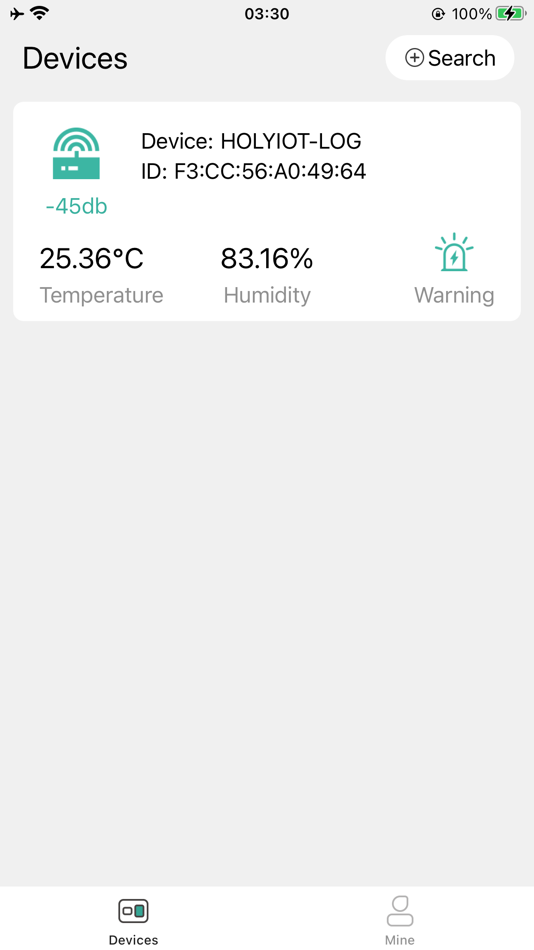 #1. Holyiot-Logger (iOS) 由: Shenzhen Hong yi yun jia technology Co.,LTD