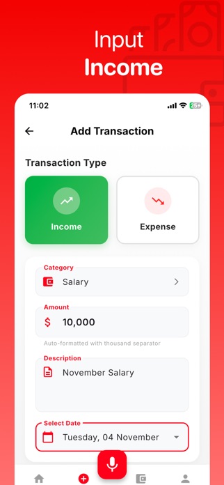 Voicash Simpler Budget Tracker Screenshot 5 of 7