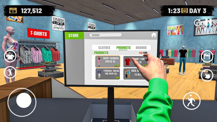 Clothing Store: Simulator Game