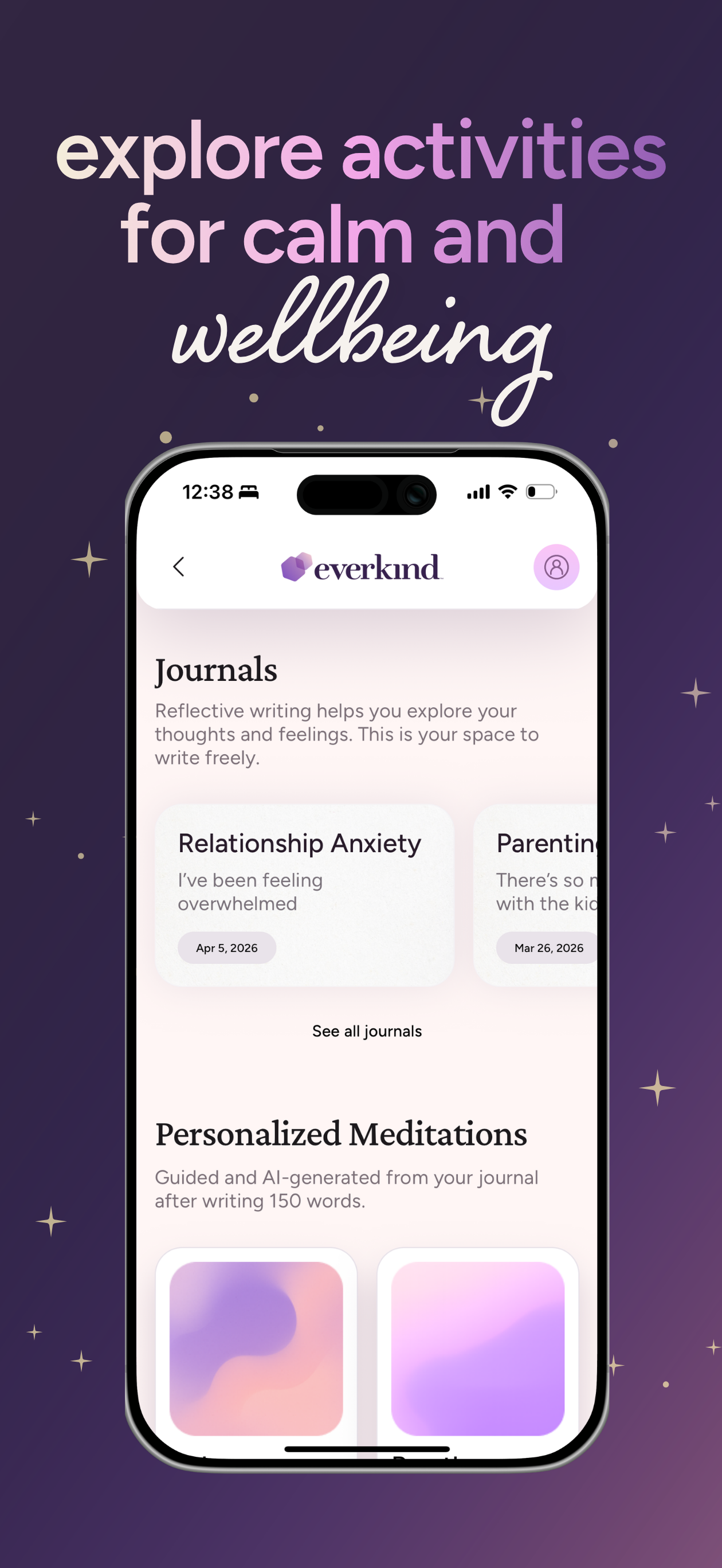 everkind: wellness journal app