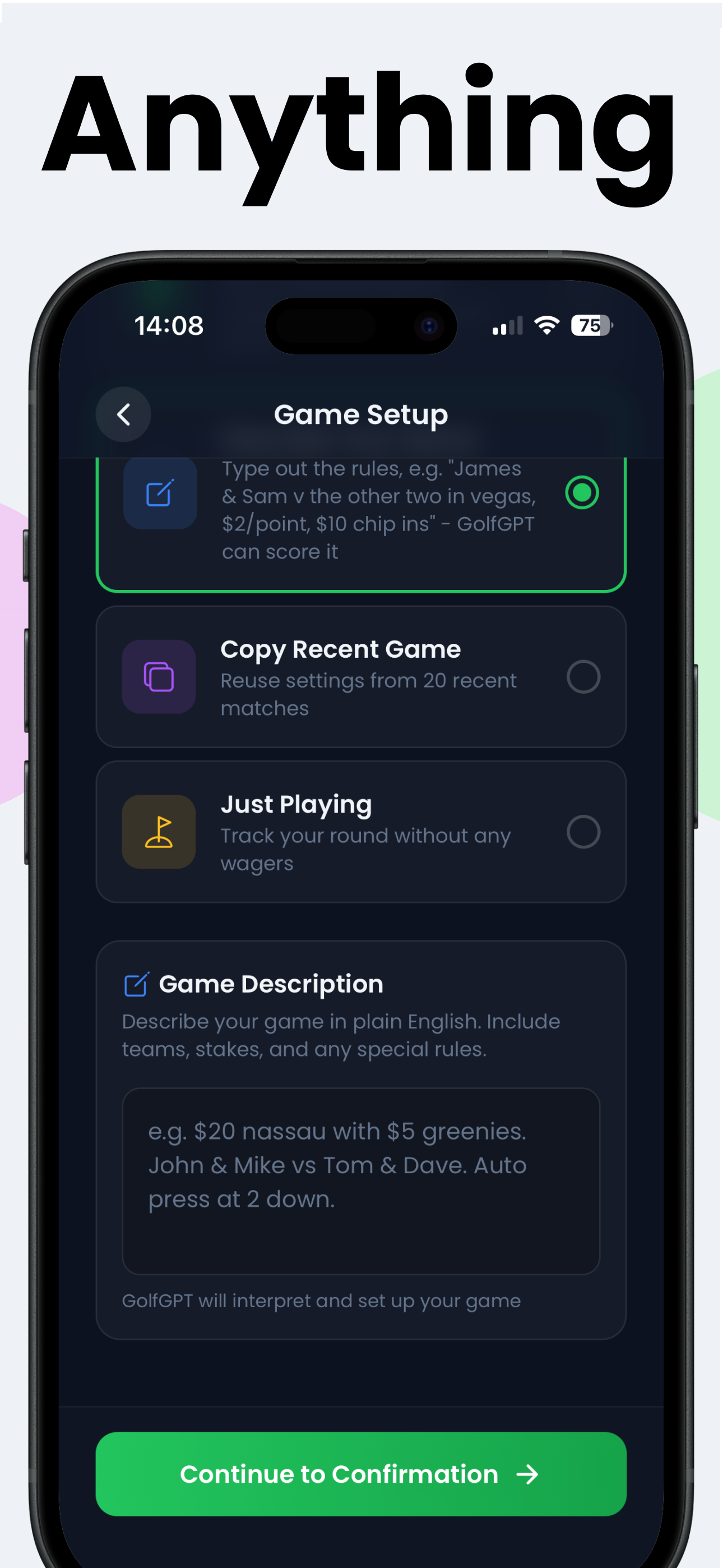 GolfXI: Score Anything screenshot 3