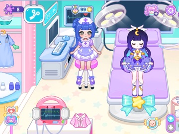 Slimaid Princess: Hospital iPad screenshot