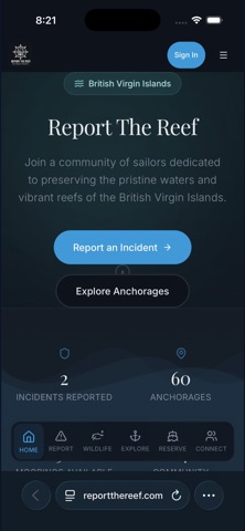 Report The Reef Screenshot 1 of 7