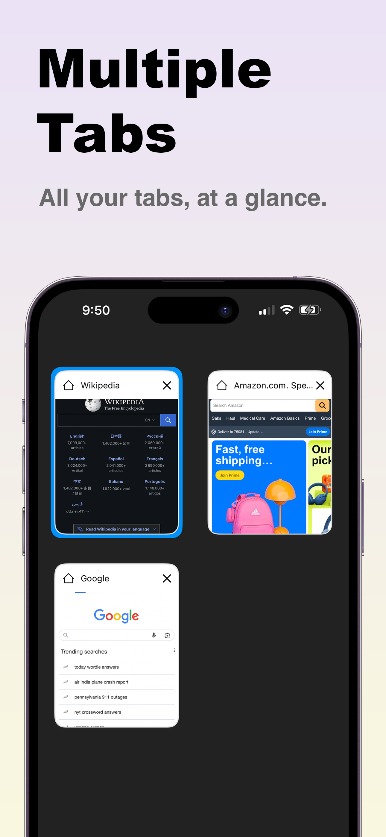 Go Browser: Private,Pure,Fast