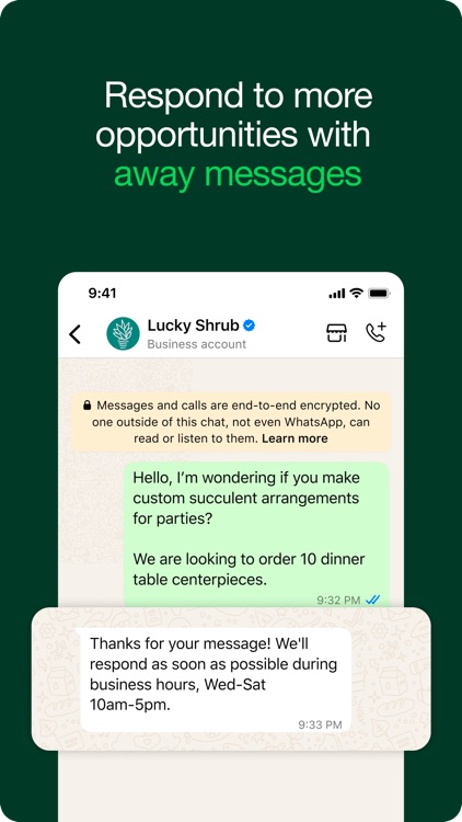 WhatsApp Business screenshot-3