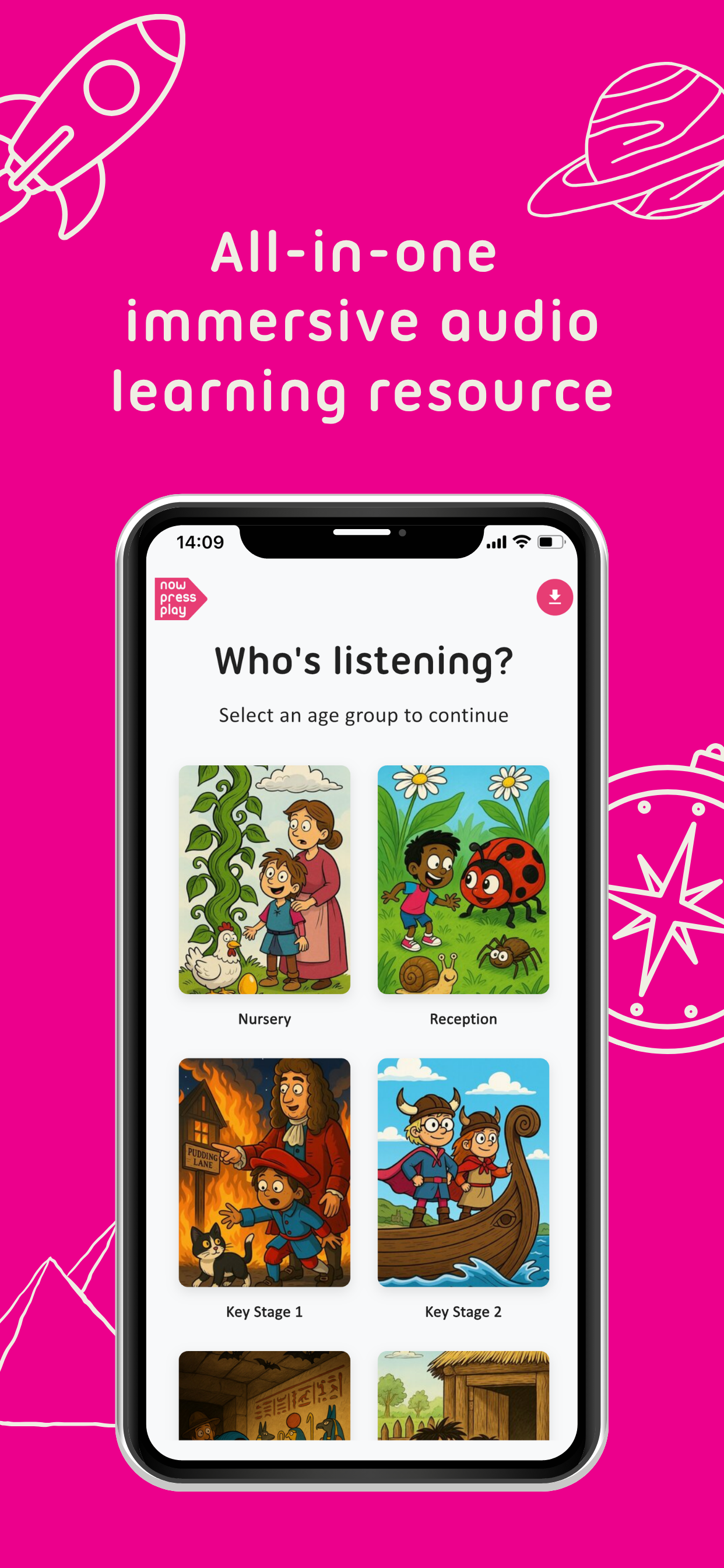 now>press>play