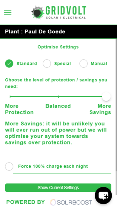 Screenshot 3 of GridVolt App