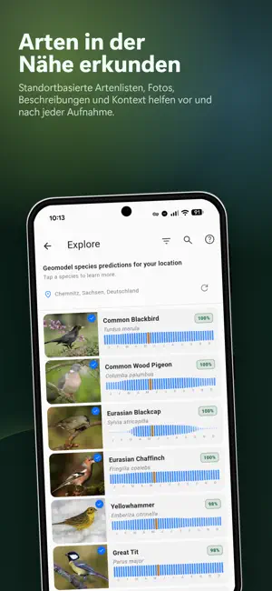 BirdNET Live iPhone screenshot 4