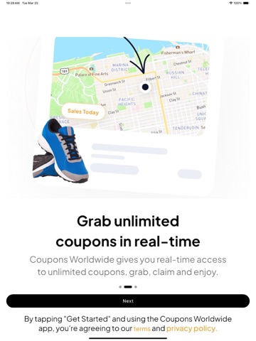 Coupons Worldwide ipad screenshot 3