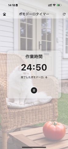 Cats Pomodoro Timer screenshot
