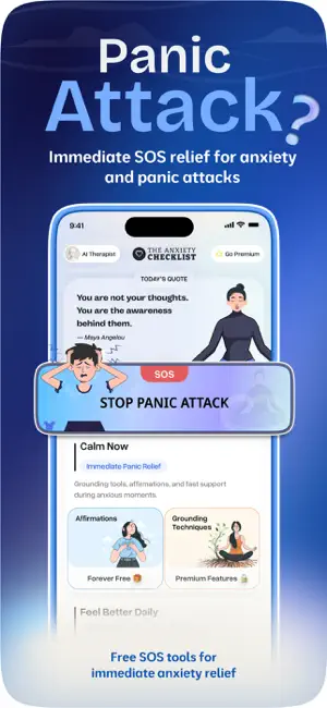 Anxiety Checklist: Calm Mind screenshot 1
