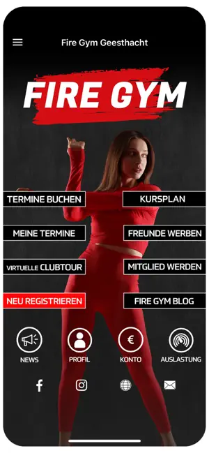 Fire Gym screenshot 1