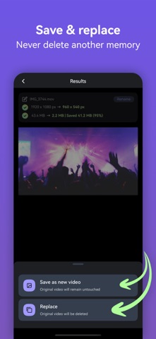 Panda Video Compress & Convert iPhone screenshot 4