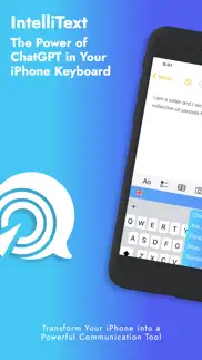 intellitext: ai writing aid iphone screenshot 1