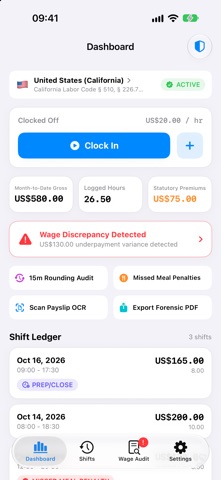 ShiftVerdict screenshot 1