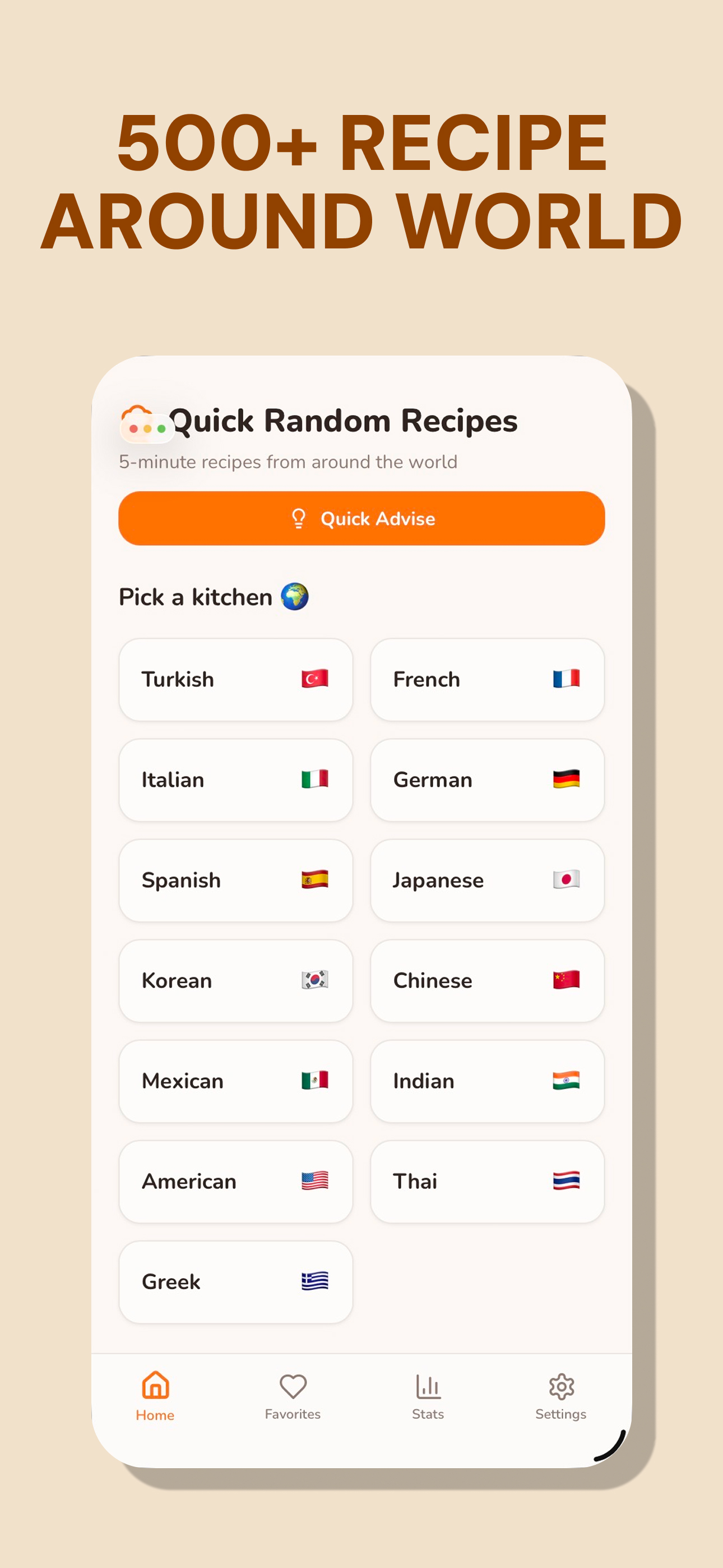 Quick Random Recipes World screenshot 3
