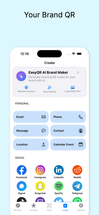 Easy QR Barcode Reader & Maker Screenshot 6 of 6