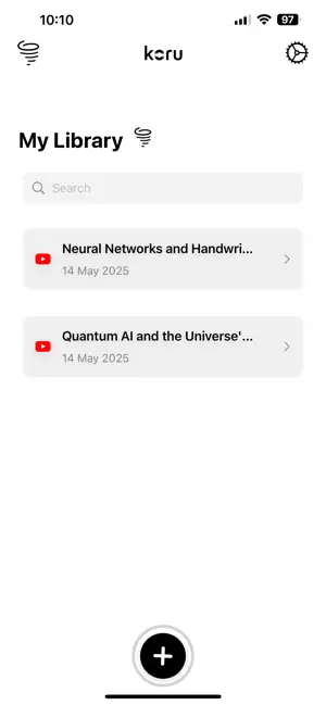 Koru: AI notemaker screenshot 2