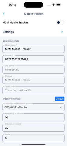 M2M App by M2M.EU Screenshot 5 of 7