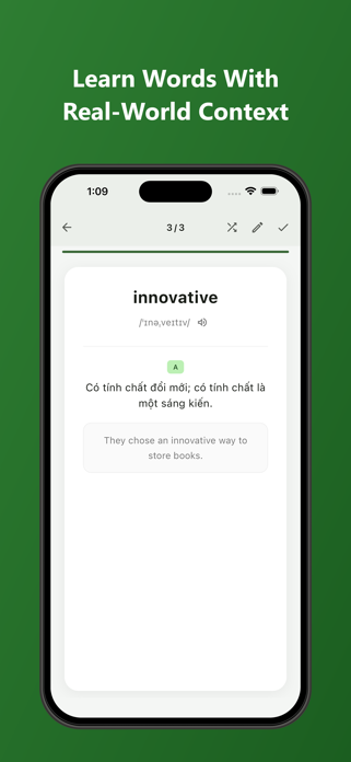 Simple Flashcards: Learn Vocab Screenshot 4 of 6