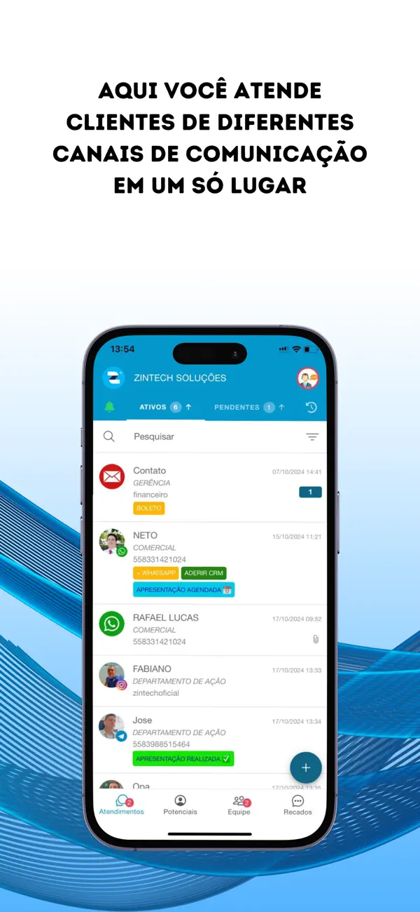 Screenshot #1 pour ZinTech Soluções