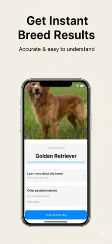 DogScan – Dog Breed Identifier iPhone screenshot