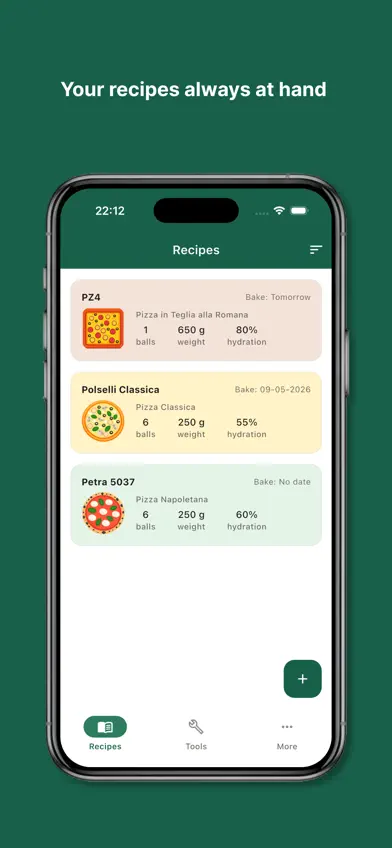 KMP Pizza Calculator screenshot 3
