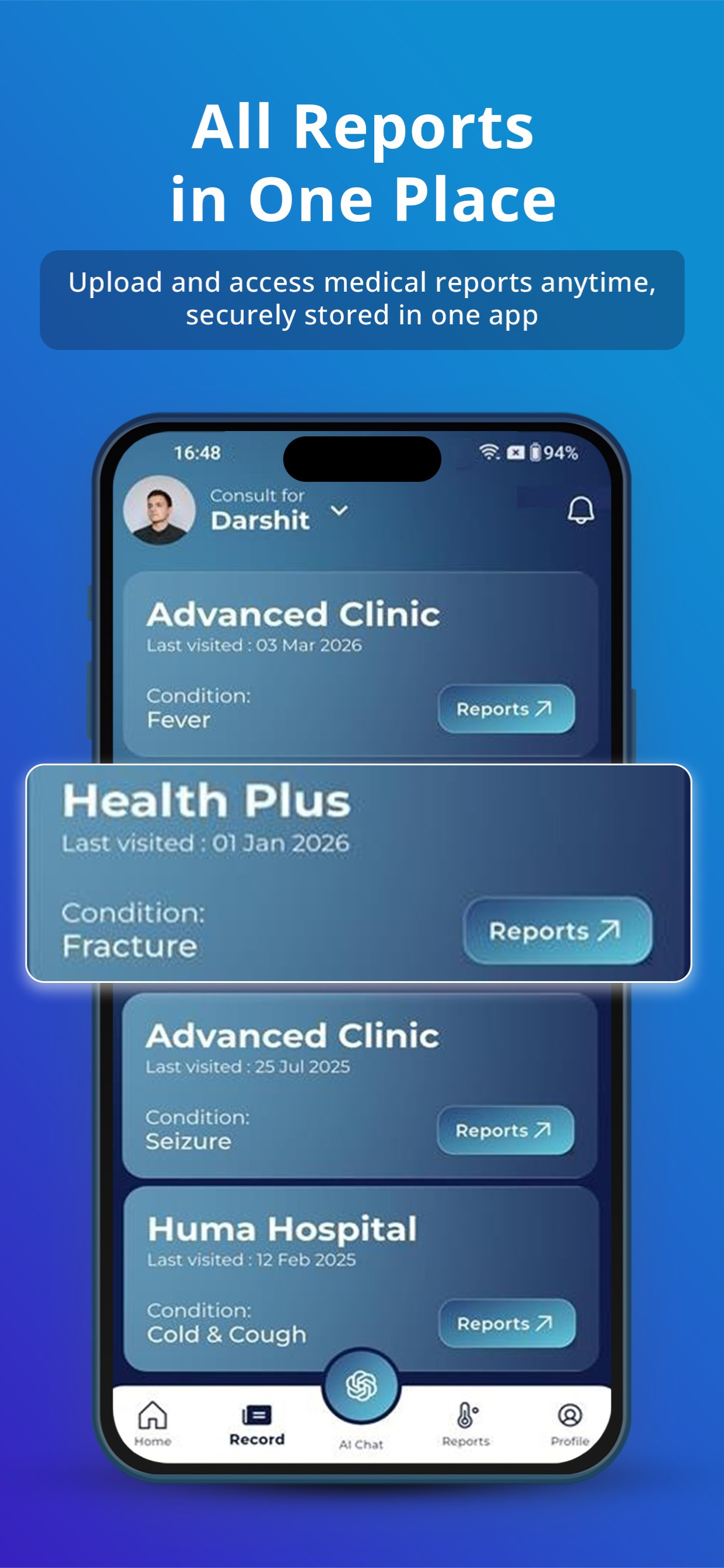 Docforus – AI Health Companion