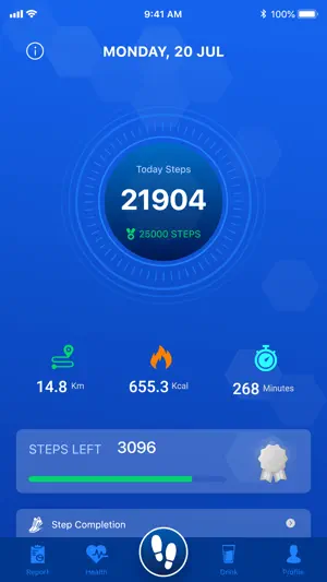 Pedometer: Step counter screenshot 1