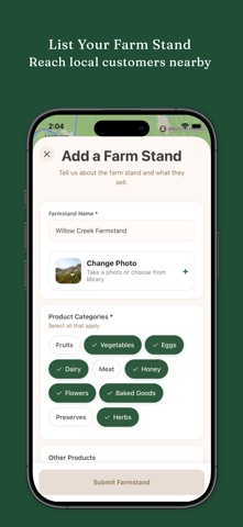 Farmstand: Fresh & Local iPhone screenshot