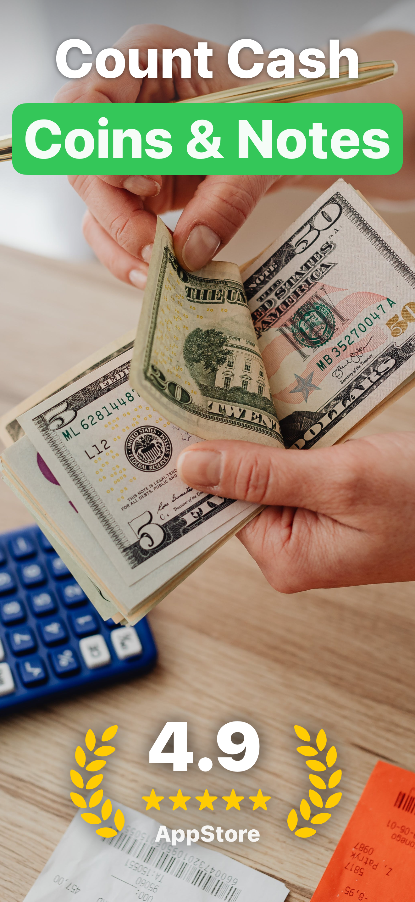 Cash Counter: Count Money