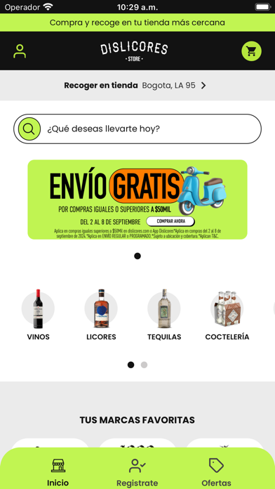 Dislicores Store Screenshot