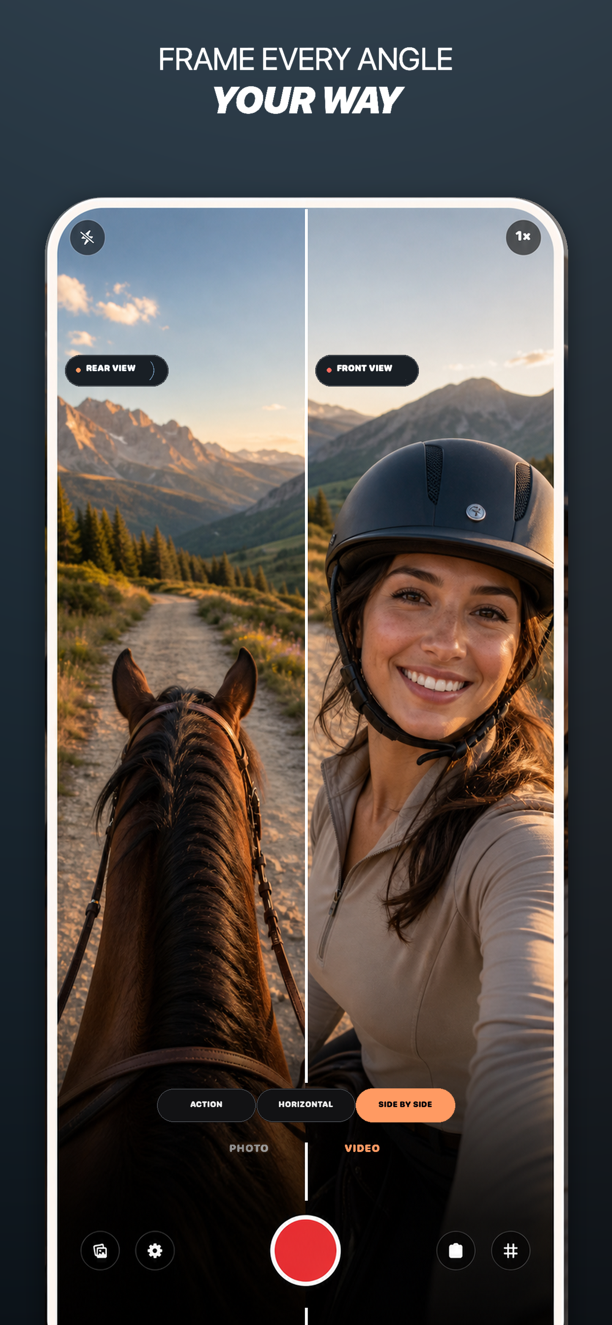 Dual Camera Recorder: SameTake screenshot 3